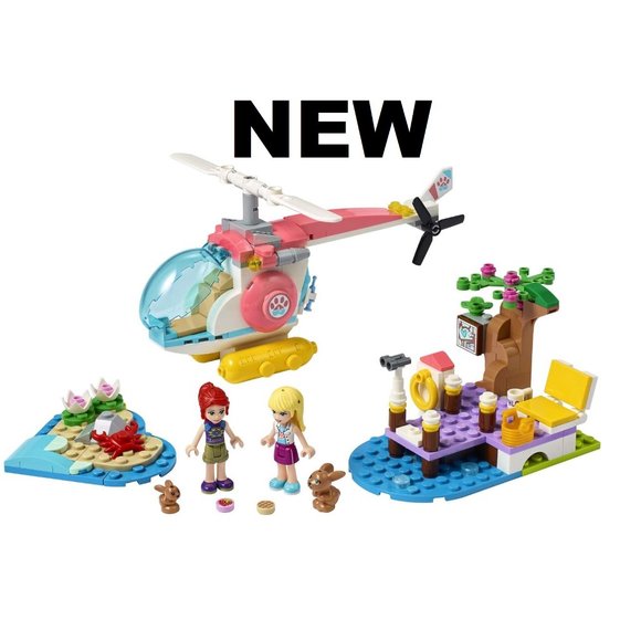 NEW LEGO FRIENDS Building Set Helicopter Vet Rescue 41692 Valentine's Day Gift - Picture 13 of 16